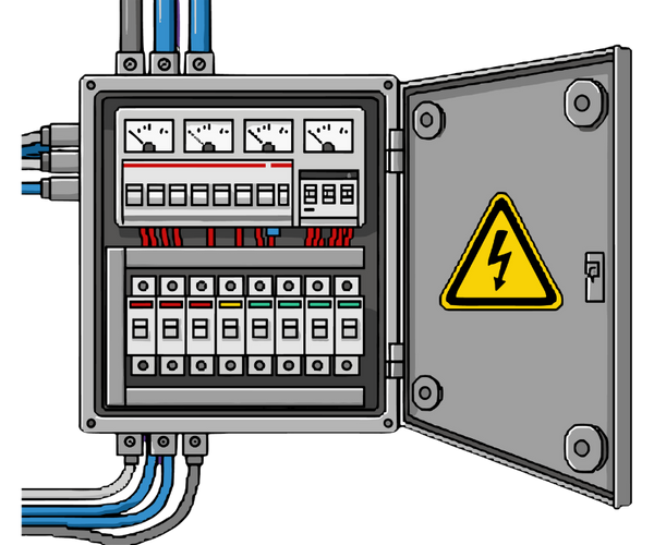 DEWIN Solar PV Sicherungsstecker – 10A DC 1000V, IP67 Wasserdicht, Mit Feinsicherung, Für PV-Anlagen, Kabel 2