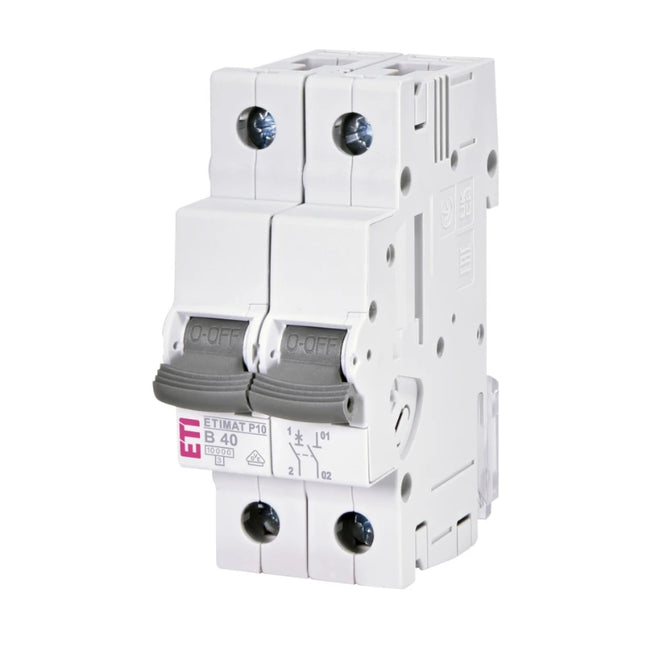 AC circuit breaker 1p+N 40A B 10kA ETIMAT P10 ETI