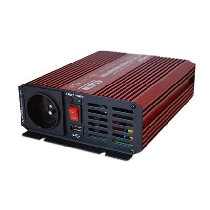 CARSPA 12 V/230 V 400 W Sinus-Wechselrichter mit USB-Anschluss