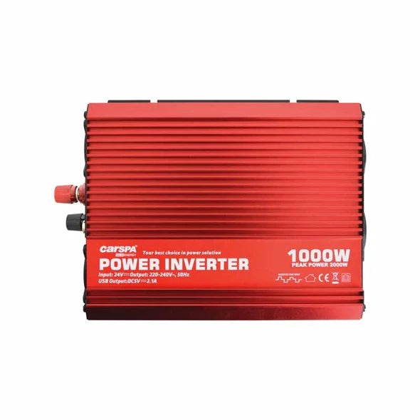Inversor CARSPA 24 V/230 V, 1000 W