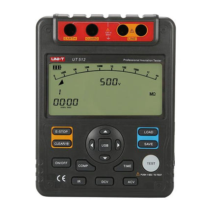Comprobador de resistencia de aislamiento UNI-T UT512