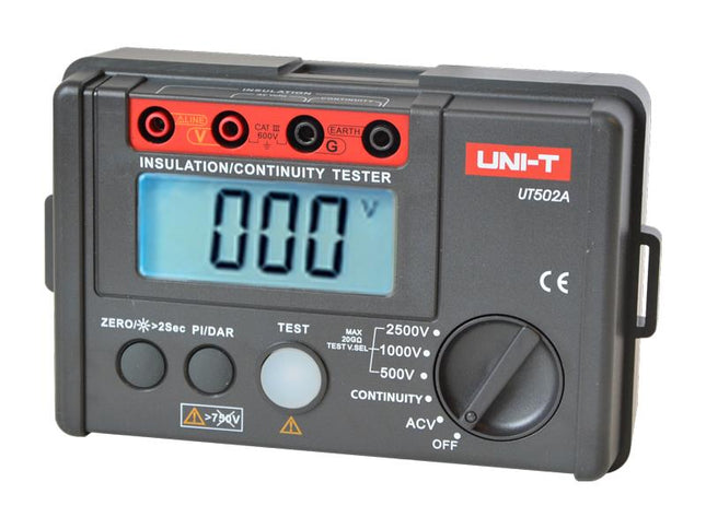 Comprobador de resistencia de aislamiento UNI-T UT502A
