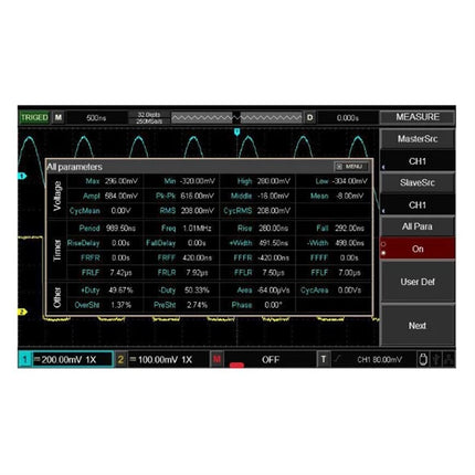 Oscilloscopio UNI-T UTD2052CL+