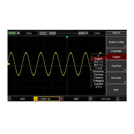 Oscilloscopio UNI-T UTD2202CEX+