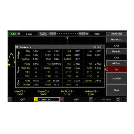 Oscilloscopio UNI-T UTD2202CEX+