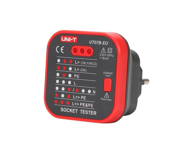 Comprobador de enchufes UNI-T UT07B-EU