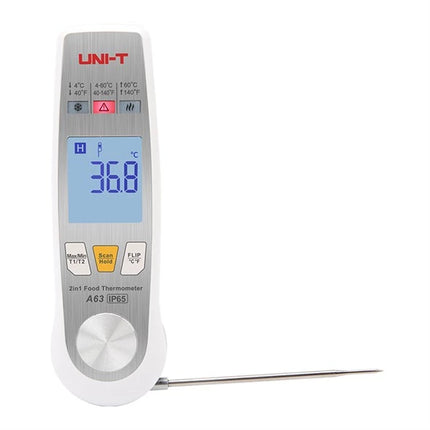 UNI-T A63 2-in-1-Lebensmittelthermometer