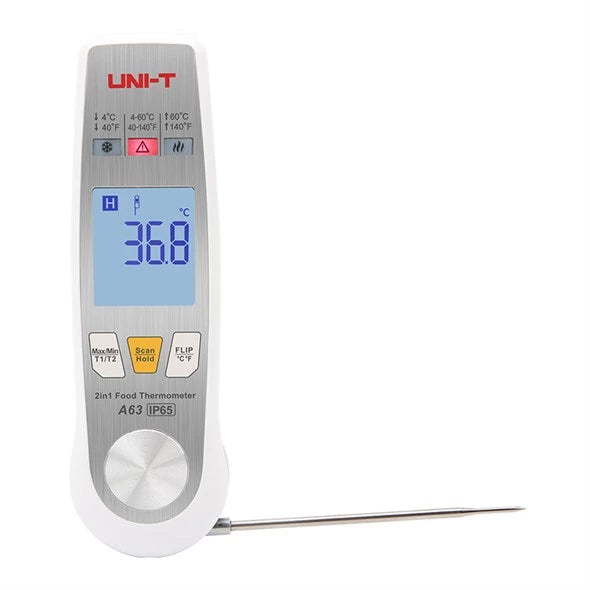 Thermomètre alimentaire 2-en-1 UNI-T A63