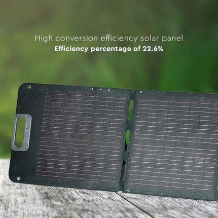 Painel Solar Fotovoltaico Dobrável de 160W para Bateria Portátil