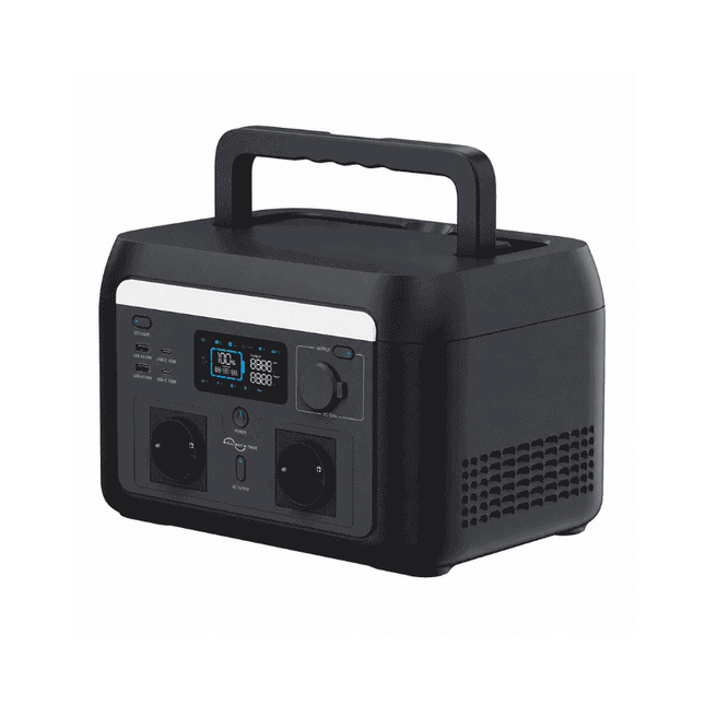 Stazione di ricarica portatile da 600 W, ricarica da rete elettrica