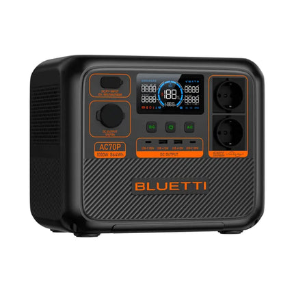 Bluetti 1000W Portable Power Station, solar or mains charging
