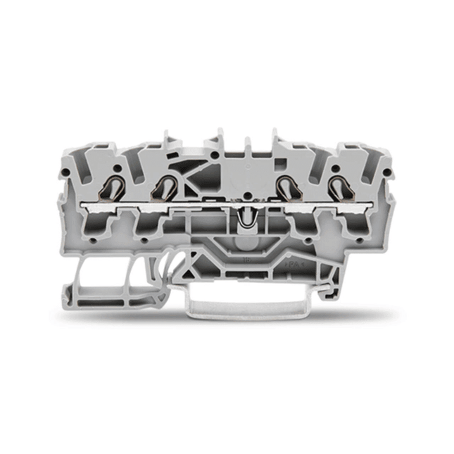 Bloc de jonction WAGO Topjob 2002-1401 à 4 bornes, 24 A, 0,25 mm² – 2,5 mm²