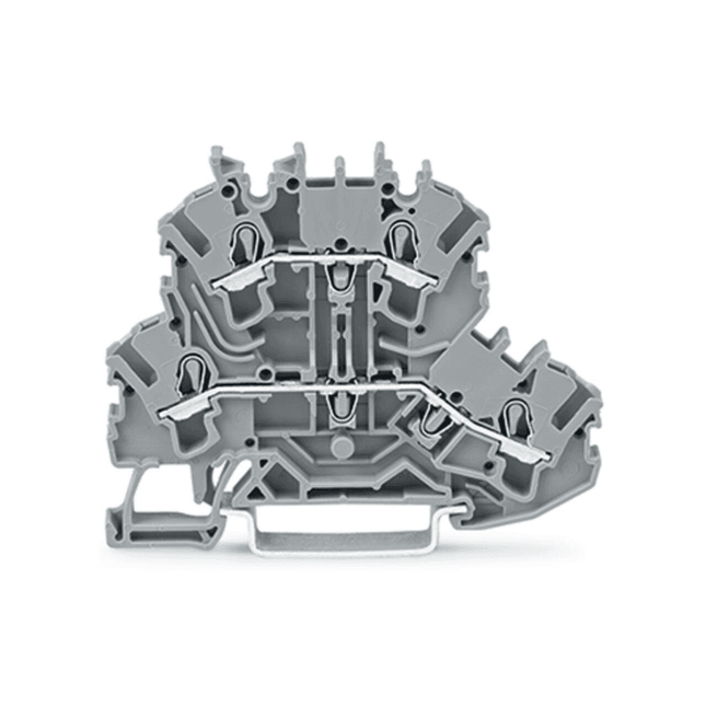 WAGO Topjob 2002-2201 Klemmenblock mit 4 Klemmen, 24 A, 0,25 mm² – 2,5 mm²