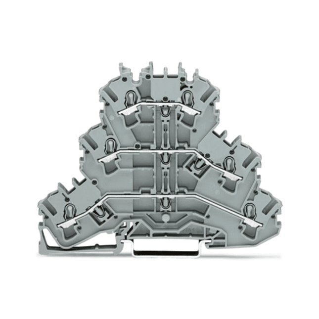 WAGO Topjob 2002-4127 Klemmenblock mit 7 Klemmen, 20 A, 0,25–2,5 mm²