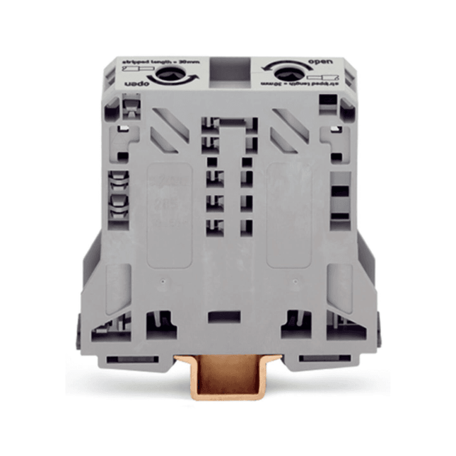 Bloco de terminais WAGO Topjob 285-150 com 2 condutores, 150 A, 10 mm² – 50 mm²