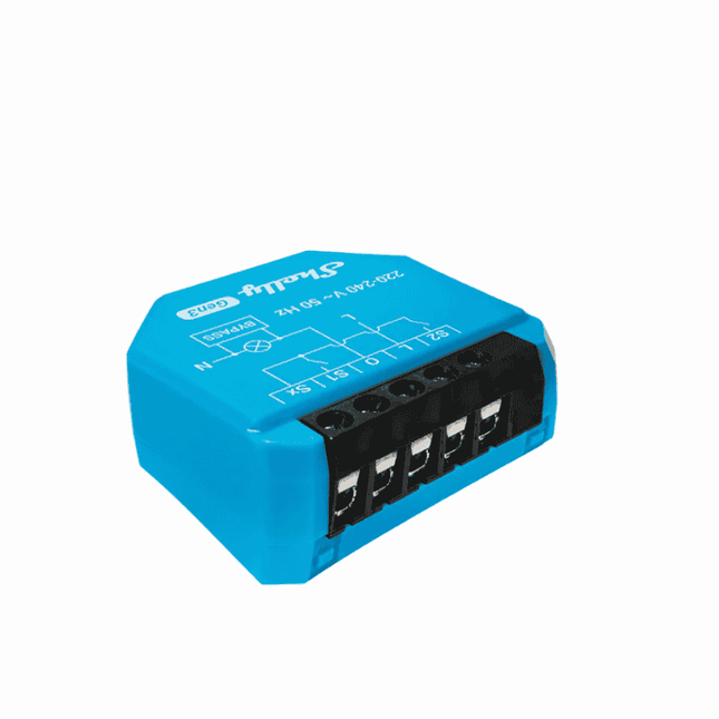 Shelly 1L Gen3, Smart Relay for Zero-Line-Free Lighting, Wi-Fi, 200W