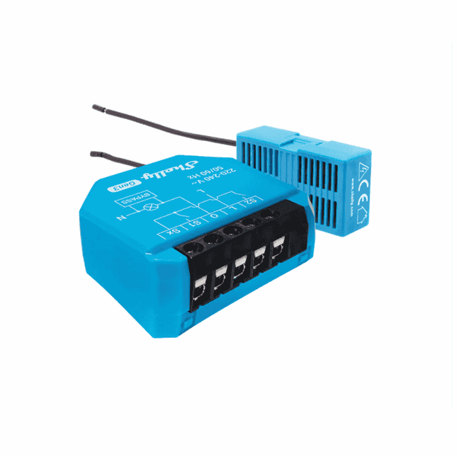 Shelly 1L Gen3, Smart Relay for Zero-Line-Free Lighting, Wi-Fi, 200W