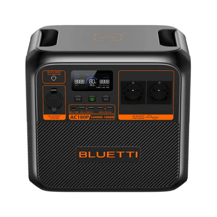Bluetti 1800-W-Tragbare Stromversorgung, Aufladen über Solarenergie oder Netzstrom