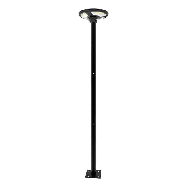 1500 lm LED solar light, remote control, motion sensor, 6400K