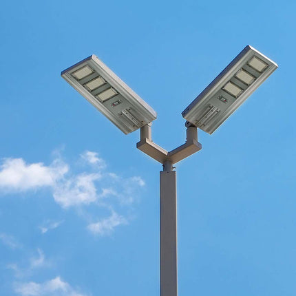 3500lm LED solar street light, motion sensor, 6400K