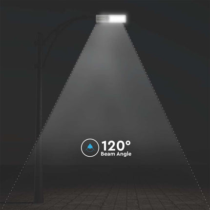3500lm LED solar street light, motion sensor, 6400K