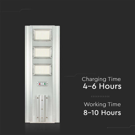 3500lm LED solar street light, motion sensor, 6400K