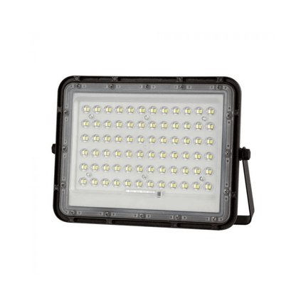 Proyector LED solar de 1200 lm, mando a distancia, temperatura de color de 4000 K