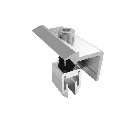 EASYCLAMP 60 mm U-shaped end clamp, ISOTEC