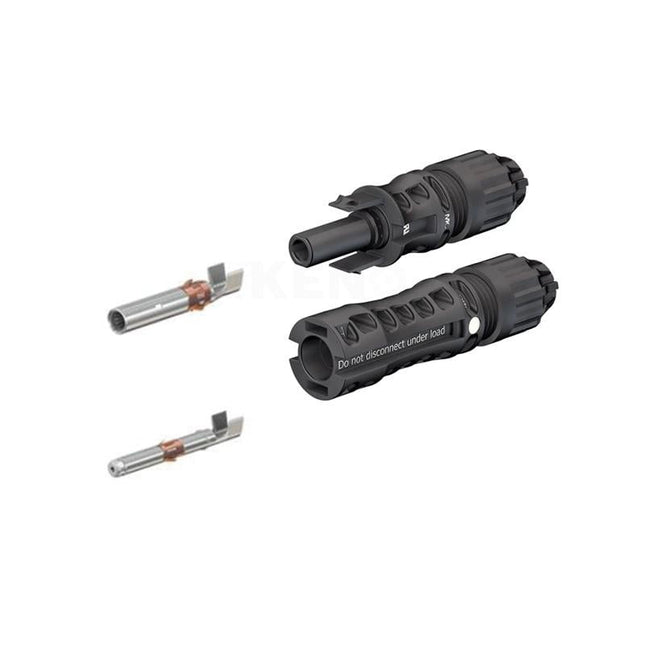 Par de conectores fotovoltaicos MC-PV-4-10MM2-EVO2 de 4–10 mm², 1500 V, Staubli