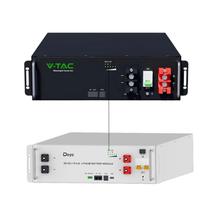 Батерия LiFePo4 5,12 kWh VT-51201-B V-TAC