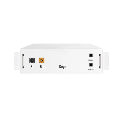 Onduleur DEYE 50 kW + système de stockage par batterie LiFePo4 BOS-G de 61,44 kWh