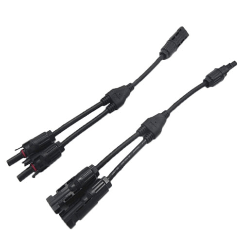 Raccord en Y avec câble, MC4 2-en-1 parallèle, 1 000 V, IP67