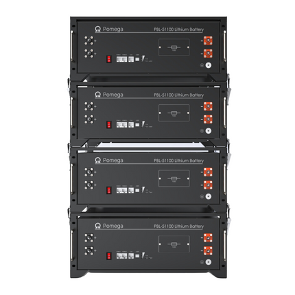 Photovoltaic battery, LiFePo4, 5.12kWh, PBL-51100, Pomega