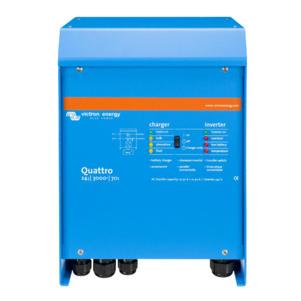 Victron Energy Quattro 24/3000/70-50/50 24V 3000W inverter