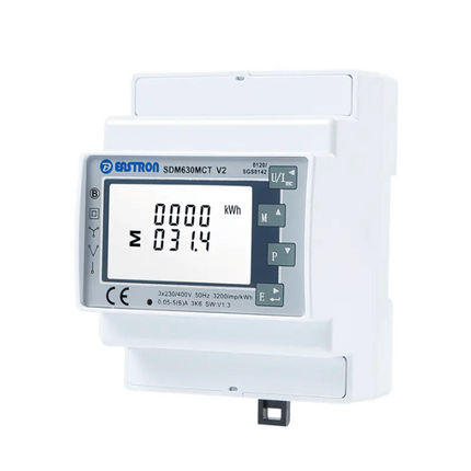 DEYE SDM630MCT Three-Phase Smart Meter with Modbus, EASTRON