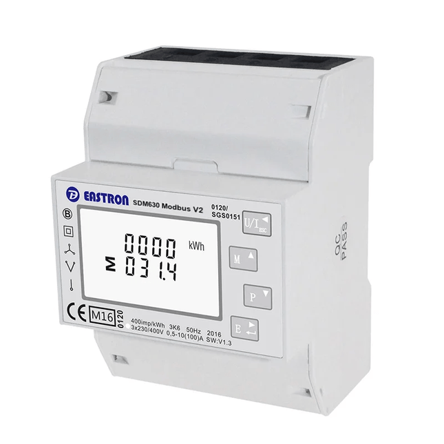 DEYE SDM630 трифазен интелигентен електромер с Modbus P3, EASTRON