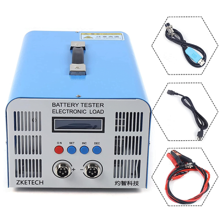 Comprobador de celdas de batería de iones de litio LiFePo4, 3,2 V–5 V, 40 A, EBC-A40L