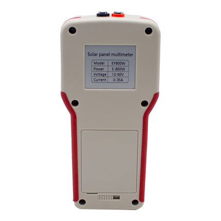 Testeur multimètre MPPT 800 W pour panneaux photovoltaïques, Elejoy