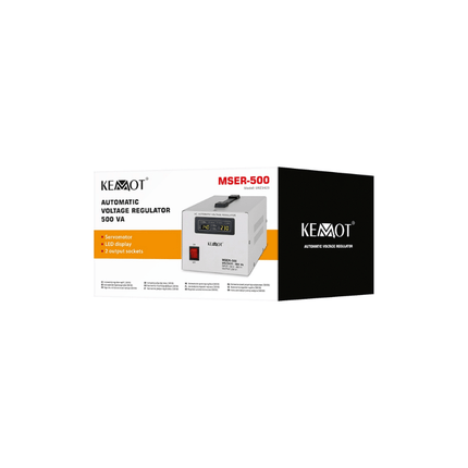 Estabilizador Automático de Voltagem Servomotor 500VA, KEMOT