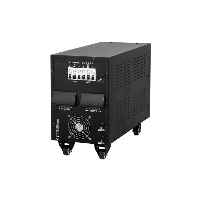 Estabilizador de tensión automático con servomotor de 15 kVA, KEMOT