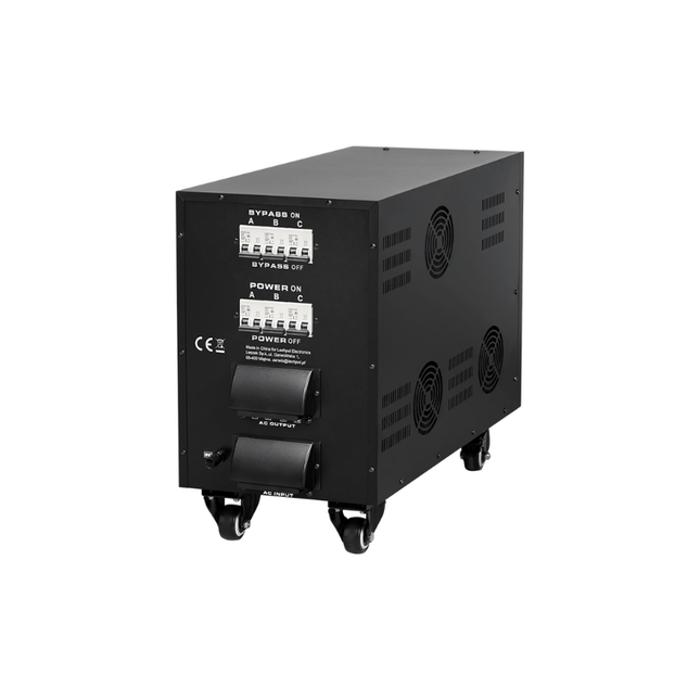 Estabilizador de tensión automático con servomotor de 45 kVA, KEMOT