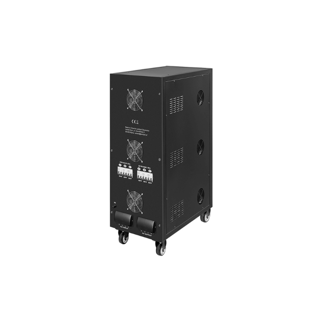 Estabilizador de tensión automático con servomotor de 50 kVA, KEMOT