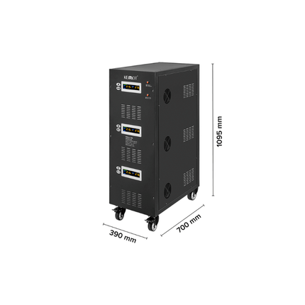 Estabilizador de Tensão Automático Servomotor 80 kVA, KEMOT