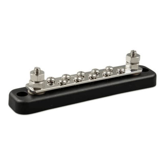 Barramento 150A 2 polos com cobertura e 10 parafusos, Victron Energy