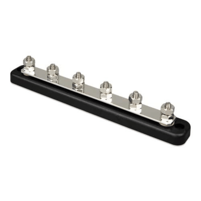 Barramento de 150A de 6 polos com tampa, Victron Energy