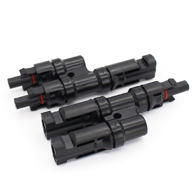 Conector en Y paralelo MC4 2 en 1, 1000 V, IP67