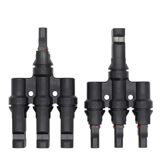Conector en Y paralelo MC4 3 en 1, 1000 V, IP67