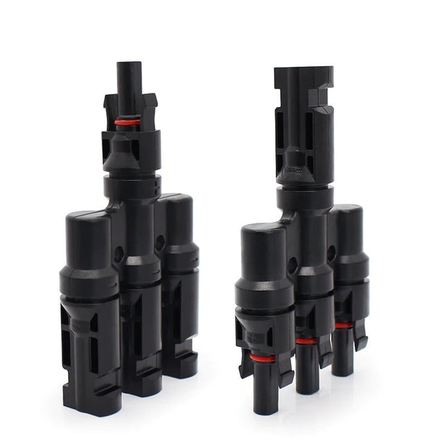 Conector en Y paralelo MC4 3 en 1, 1000 V, IP67
