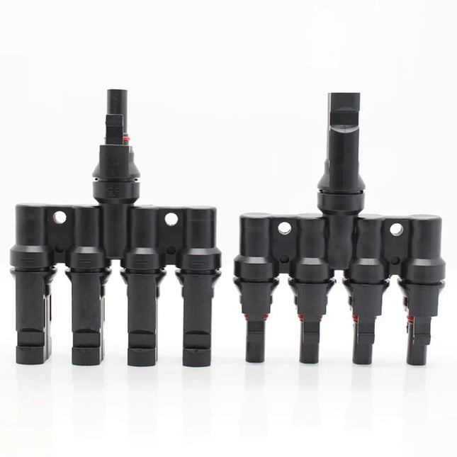 Conector en Y paralelo MC4 4 en 1, 1000 V, IP67