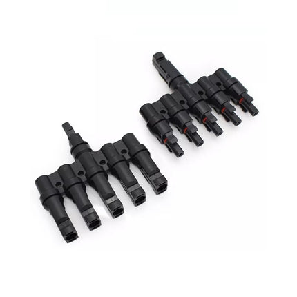 MC4 5-in-1 Parallel Y-Connector, 1000V, IP67